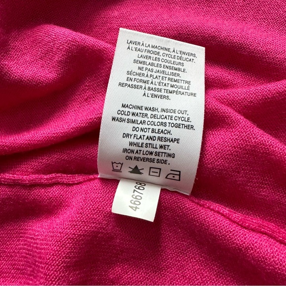 REITMANS 3/4-sleeves V-neckline bolero / short and light pink cardigan - Picture 5 of 9